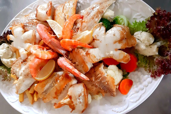 Portugiesische Fischplatte